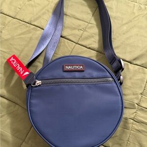 Nautica Blue Round Crossbody Bag
